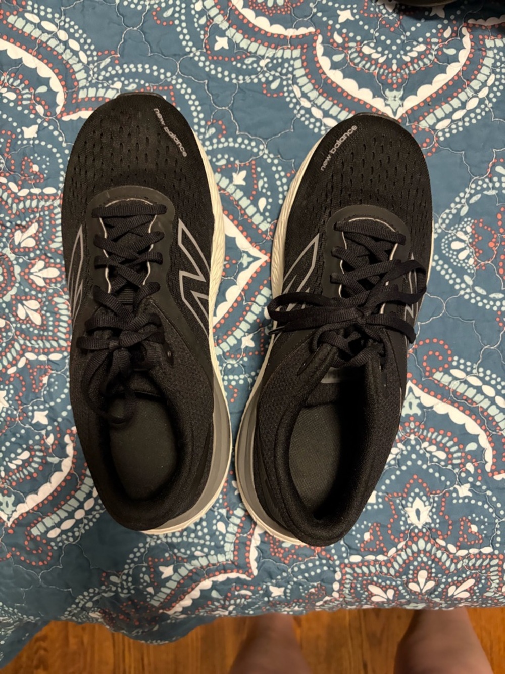 New Balance Black Athletic Running Shoes